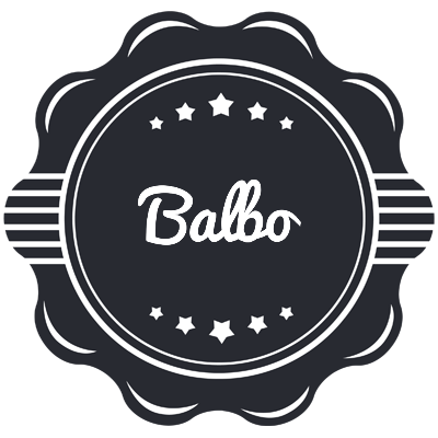 Balbo badge logo
