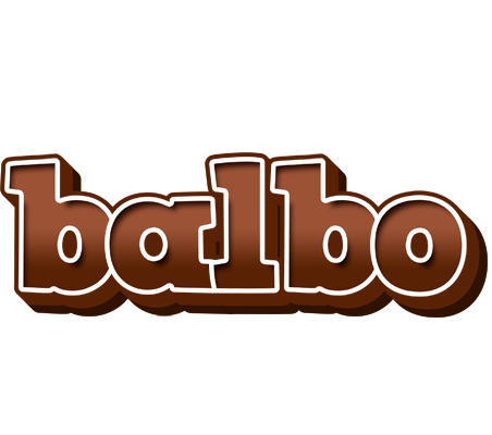 Balbo brownie logo
