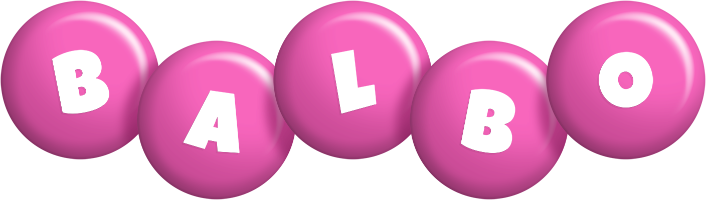 Balbo candy-pink logo