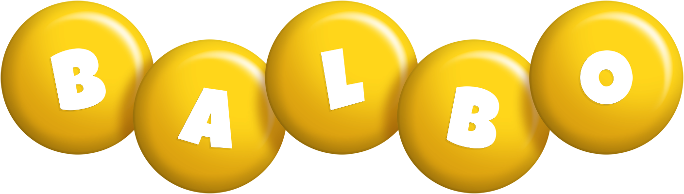 Balbo candy-yellow logo