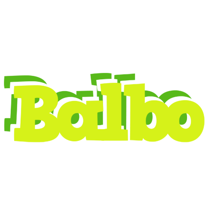 Balbo citrus logo