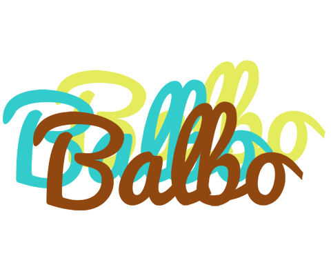 Balbo cupcake logo