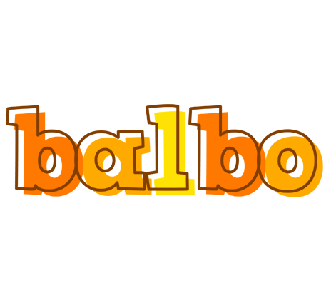 Balbo desert logo