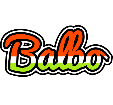 Balbo exotic logo