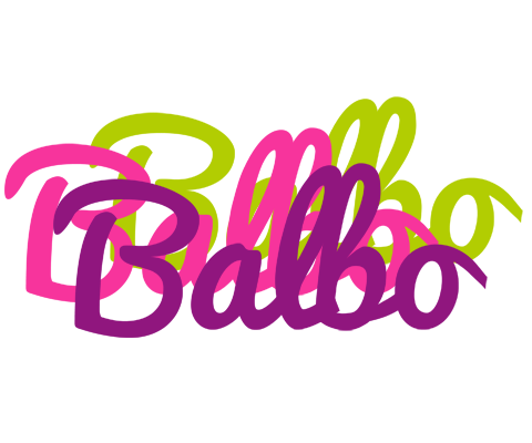 Balbo flowers logo