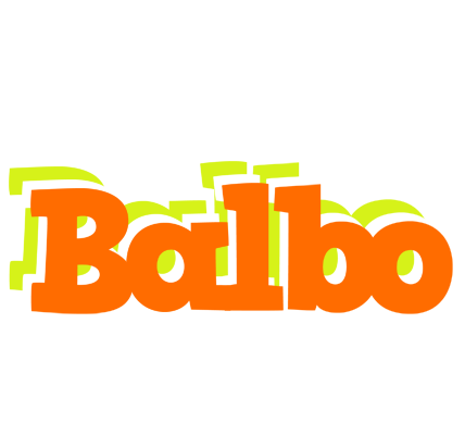 Balbo healthy logo
