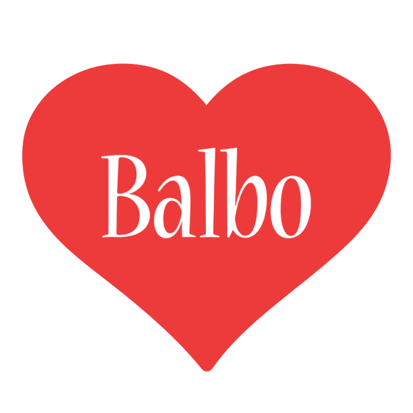 Balbo love logo