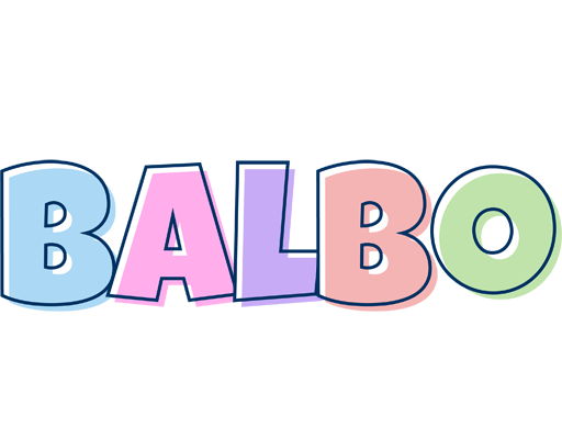 Balbo pastel logo