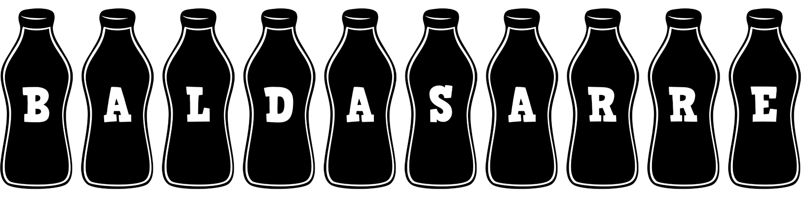 Baldasarre bottle logo