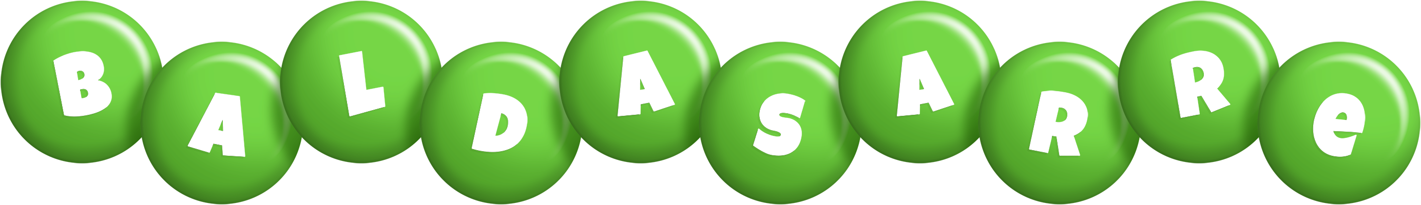 Baldasarre candy-green logo