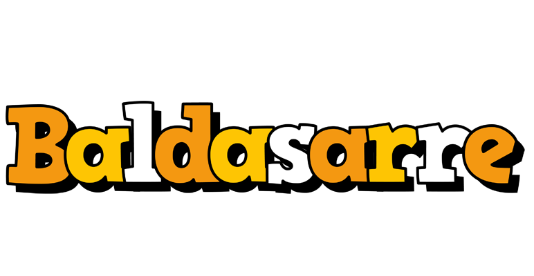 Baldasarre cartoon logo