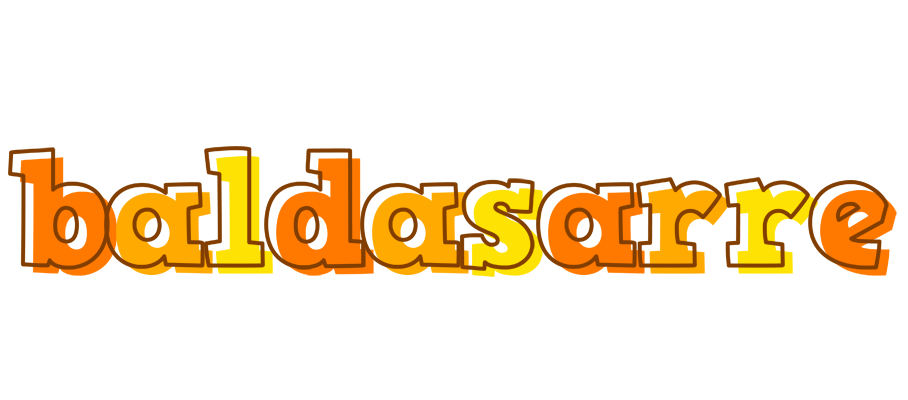 Baldasarre desert logo