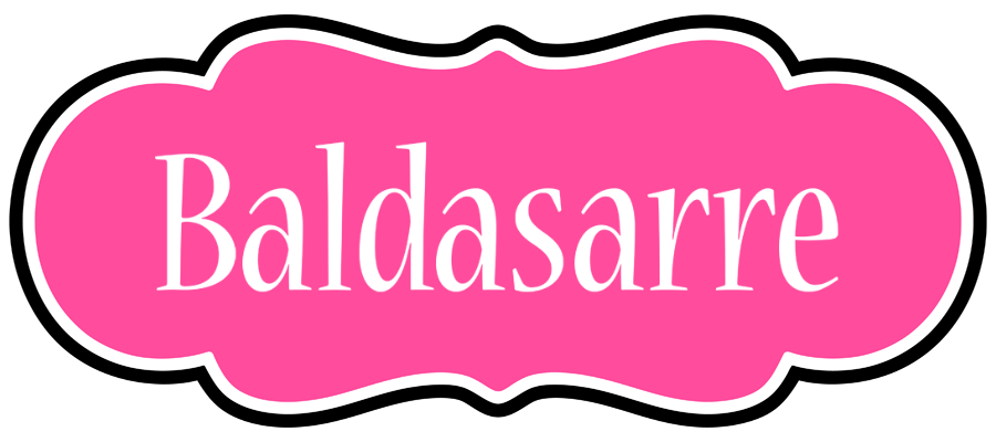 Baldasarre invitation logo