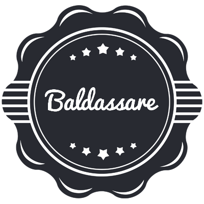 Baldassare badge logo