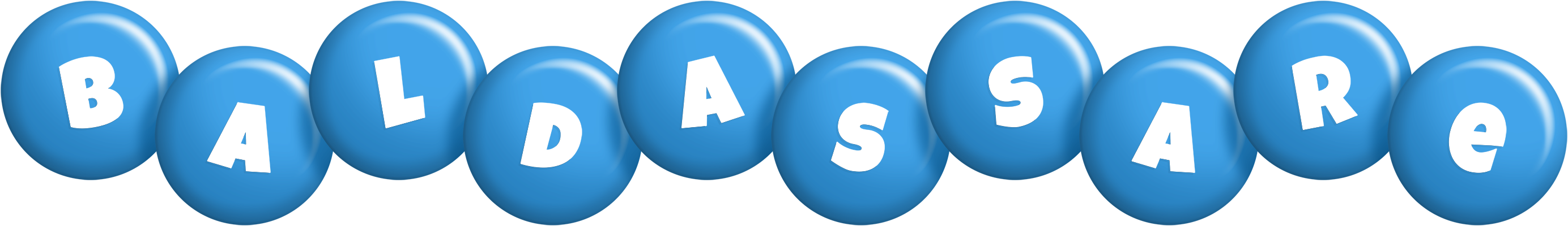 Baldassare candy-blue logo