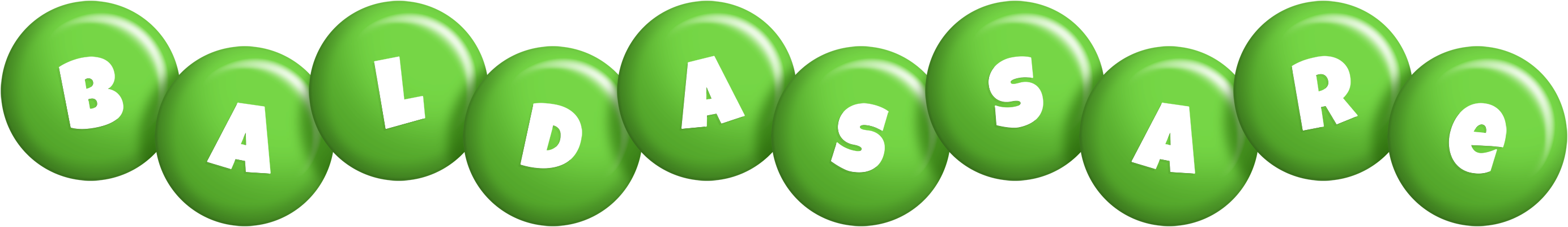 Baldassare candy-green logo