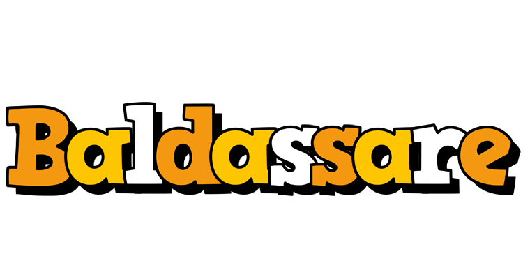 Baldassare cartoon logo