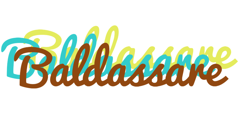 Baldassare cupcake logo