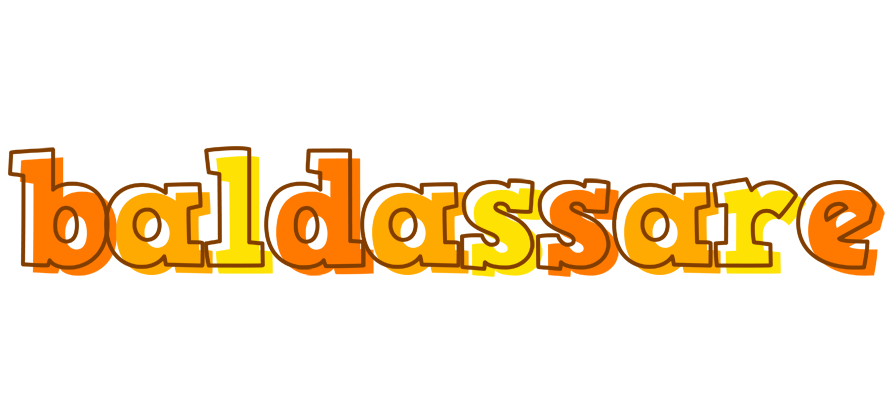 Baldassare desert logo