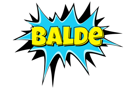 Balde amazing logo