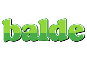 Balde apple logo