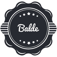 Balde badge logo