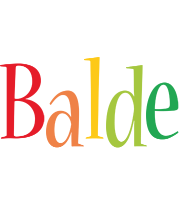 Balde birthday logo