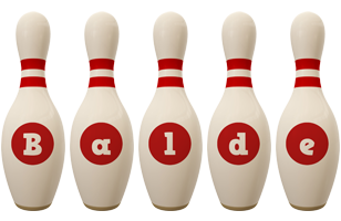 Balde bowling-pin logo