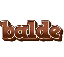 Balde brownie logo