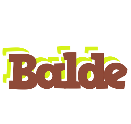 Balde caffeebar logo