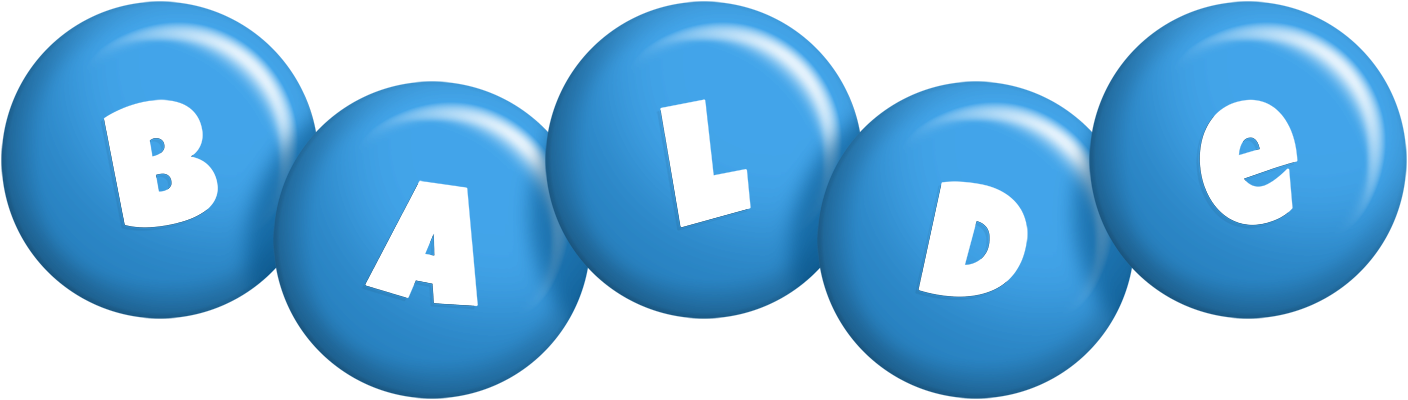 Balde candy-blue logo