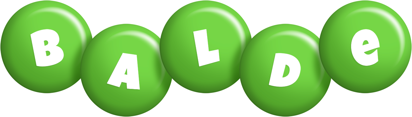 Balde candy-green logo