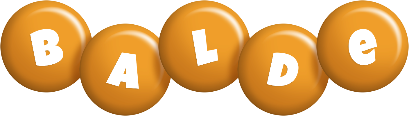 Balde candy-orange logo