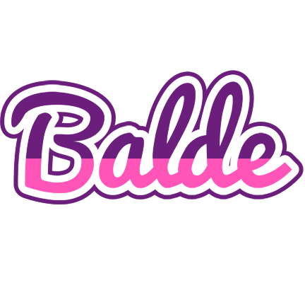 Balde cheerful logo