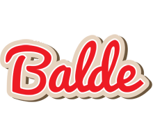 Balde chocolate logo