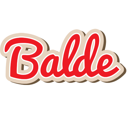 Balde chocolate logo