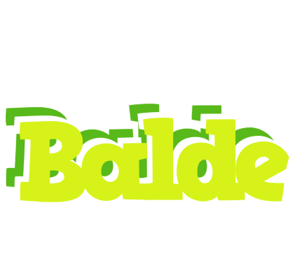 Balde citrus logo