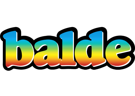 Balde color logo