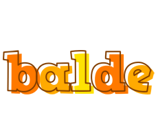 Balde desert logo