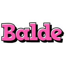 Balde girlish logo