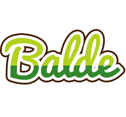 Balde golfing logo