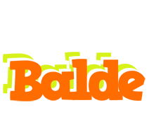 Balde healthy logo