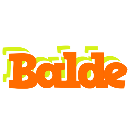 Balde healthy logo