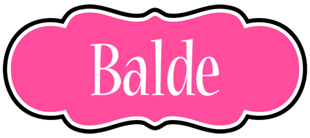 Balde invitation logo