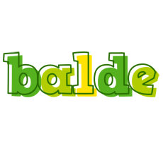 Balde juice logo