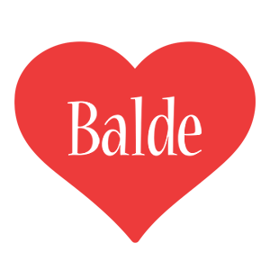 Balde love logo