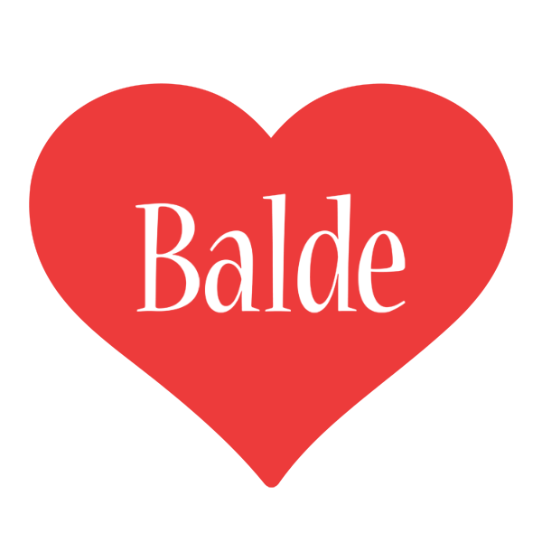 Balde love logo