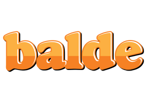 Balde orange logo