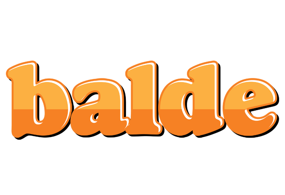 Balde orange logo