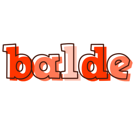Balde paint logo